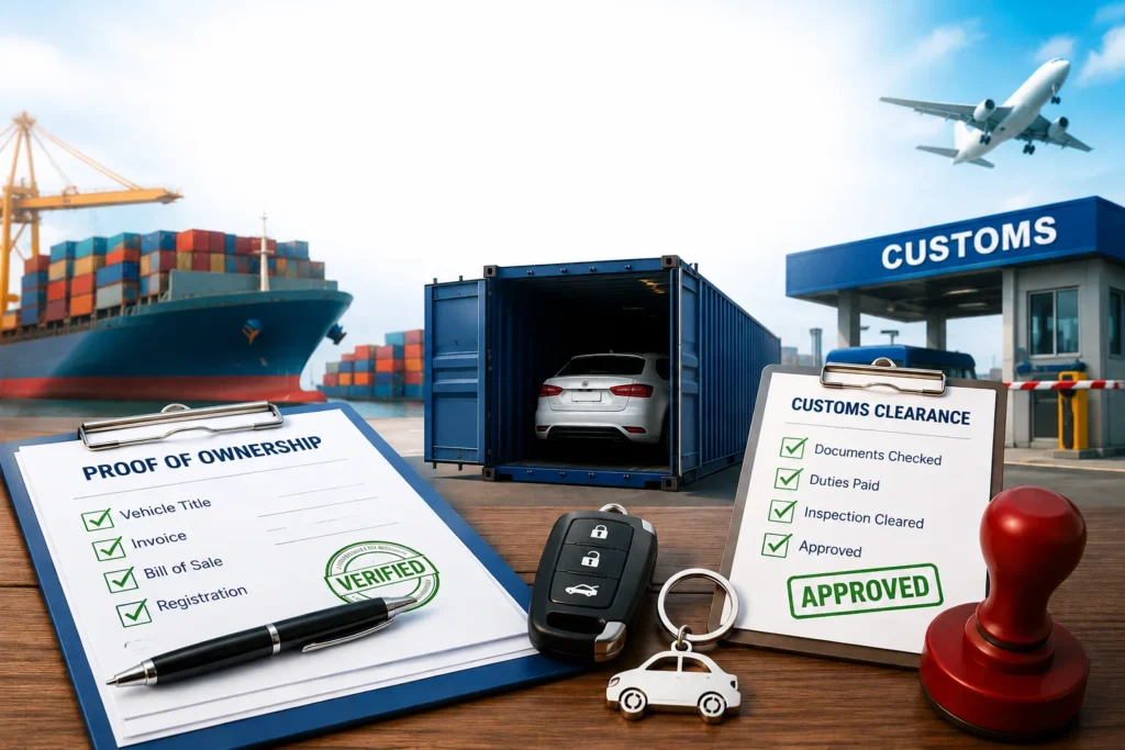 Proof of Ownership and Customs Clearance - House Airway Bill (HAWB) Charge
