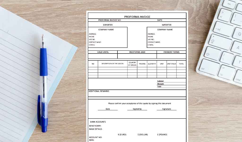 International Shipping Documents
