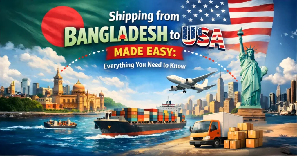 Shipping from Bangladesh to USA